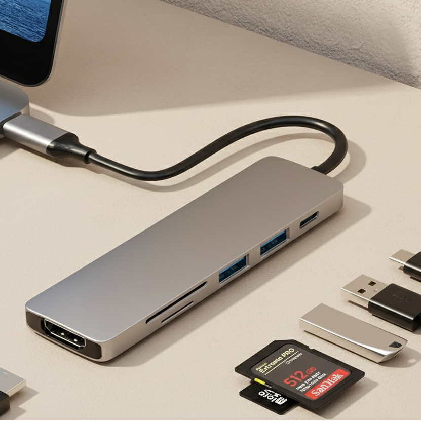 Hub USB-C 6/1